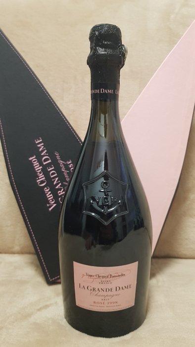 1998 Veuve Clicquot, La Grande Dame rosé - Champagne Brut - 1 Flaske (0,75L)