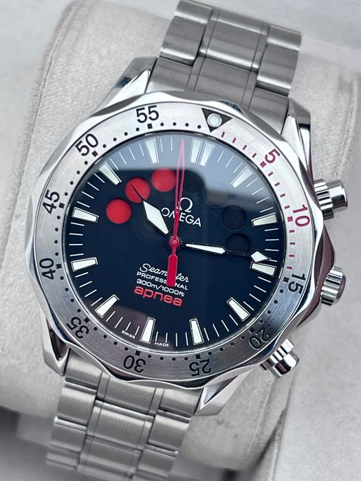 Omega - Seamaster Apnea Jacques Mayol Automatic Chronograph - - 2595.50.00 - Mænd - 2010-2020