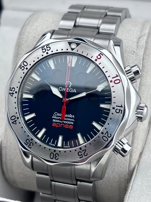 Omega - Seamaster Apnea Jacques Mayol Automatic Chronograph - - 2595.50.00 - Mænd - 2010-2020