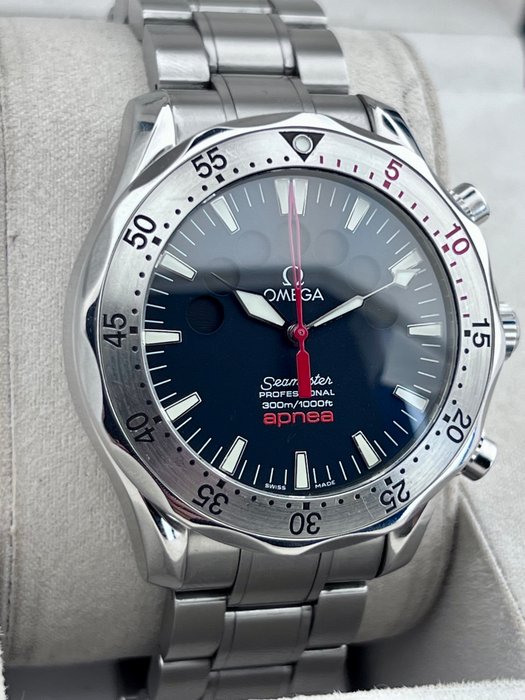 Omega - Seamaster Apnea Jacques Mayol Automatic Chronograph - - 2595.50.00 - Mænd - 2010-2020