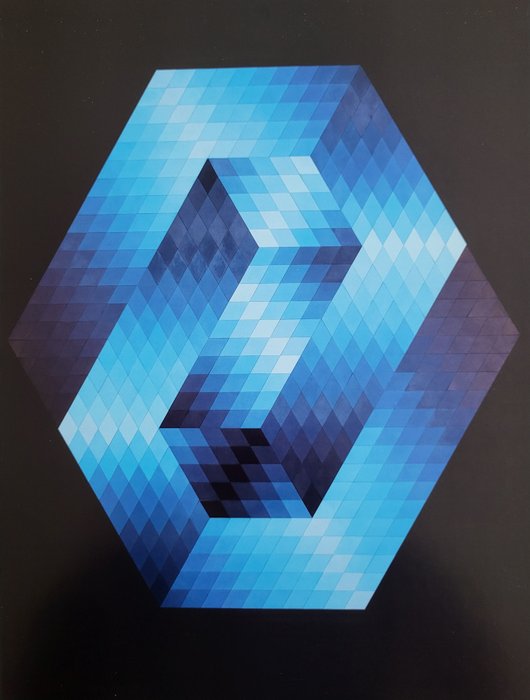 Victor Vasarely (1906-1997), d'après - Gestalt