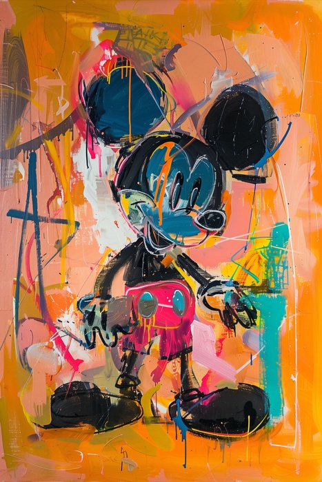 Lea Ottavi - Graffiti Mickey Creativity XXL