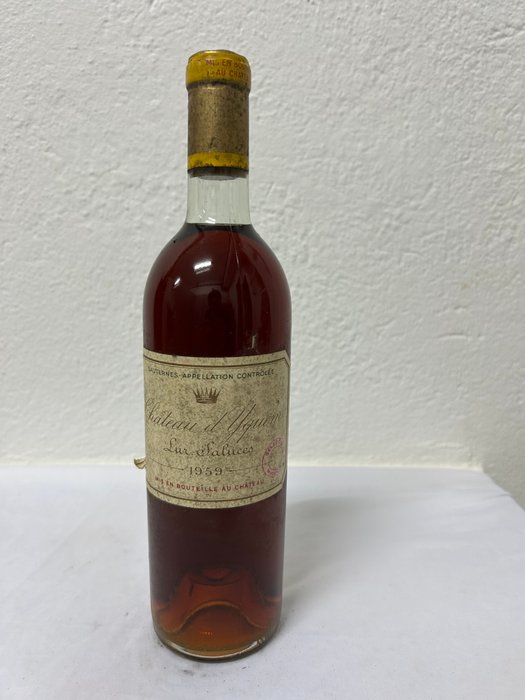 1959 Chateau d’Yquem - Sauternes 1er Cru Supérieur - 1 Flaske (0,75L)