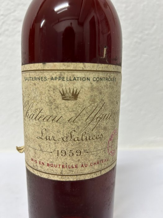 1959 Chateau d’Yquem - Sauternes 1er Cru Supérieur - 1 Flaske (0,75L)