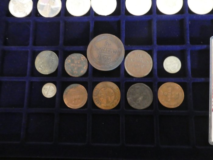 Rusland. Collection of coins  (Ingen mindstepris)