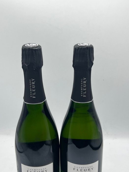 2008 Fleury, Boléro, Extra Brut - Champagne Blanc de Noirs - 2 Flasker (0,75 L)