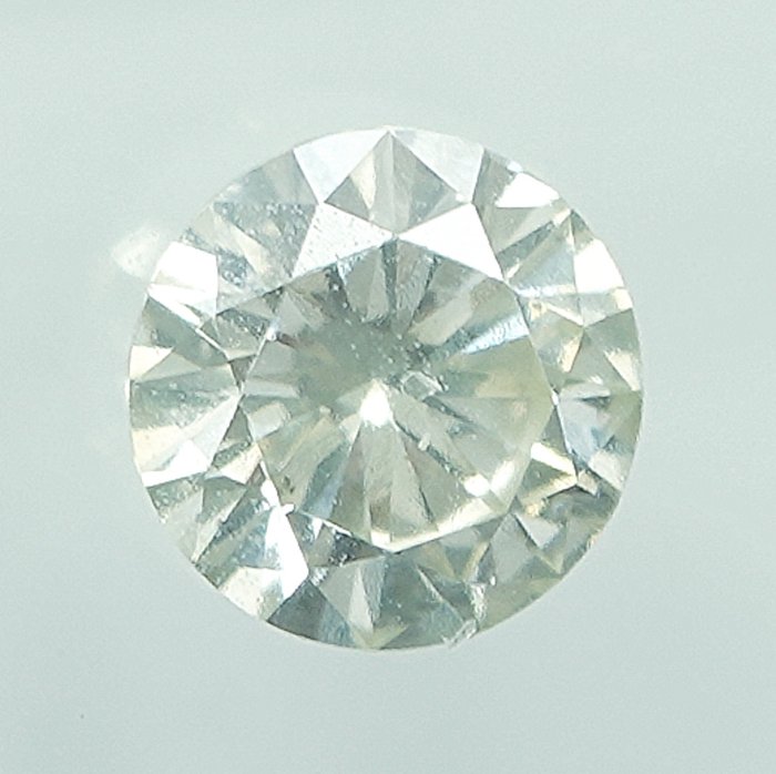 1 pcs Diamant  (Natur)  - 0.35 ct - J - I1 - Gem Report Antwerp (GRA)