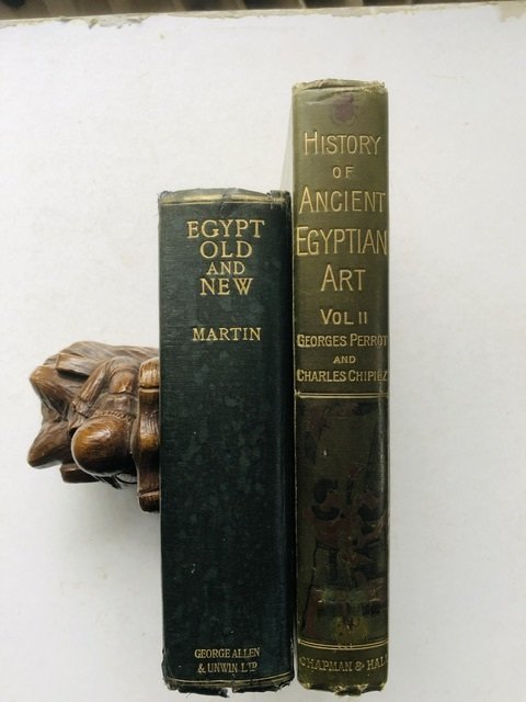 Percy F. Martin and Georges Perrot - Egypt-Old  New and A History of Art in Ancient Egypt - 1883-1923