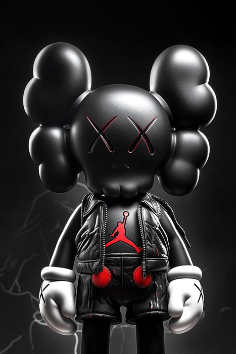 Artxlife - Jordan Black Kaws [XXL]