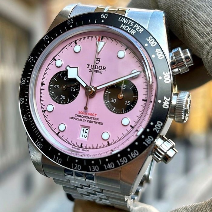 Tudor - Black Bay Chrono Pink - Inter Miami - 79360N - Unisex - 2024