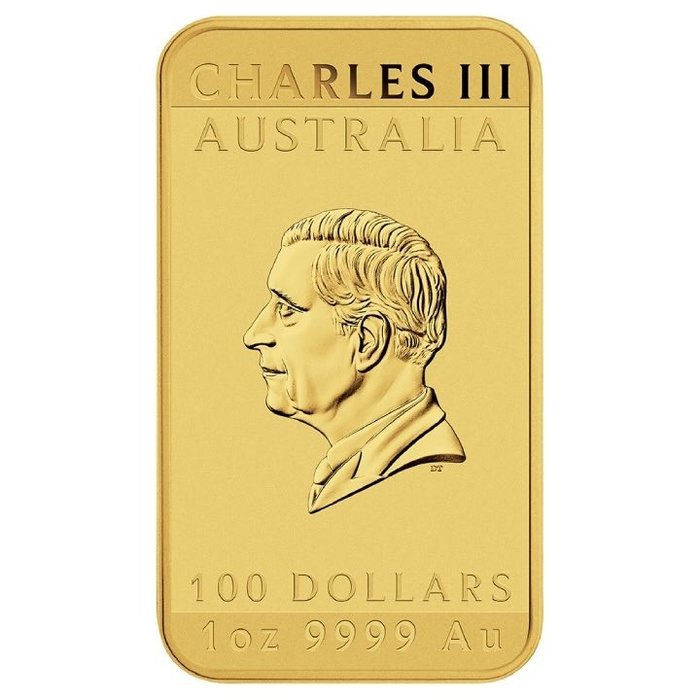 1 Troy Ounce - Guld - Perth Mint - Rectangular - 2024