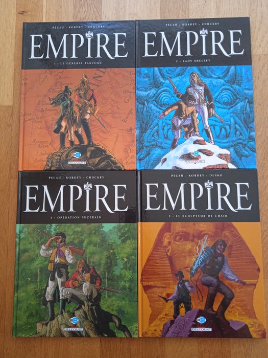 Empire T1 à T4 - 4x C - 4 Album - Første udgave - 2006/2016