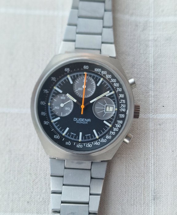 Dugena - Monca Chronograph Poor Man Heuer Valjoux 7765 - Ingen mindstepris - Mænd - 1970-1979