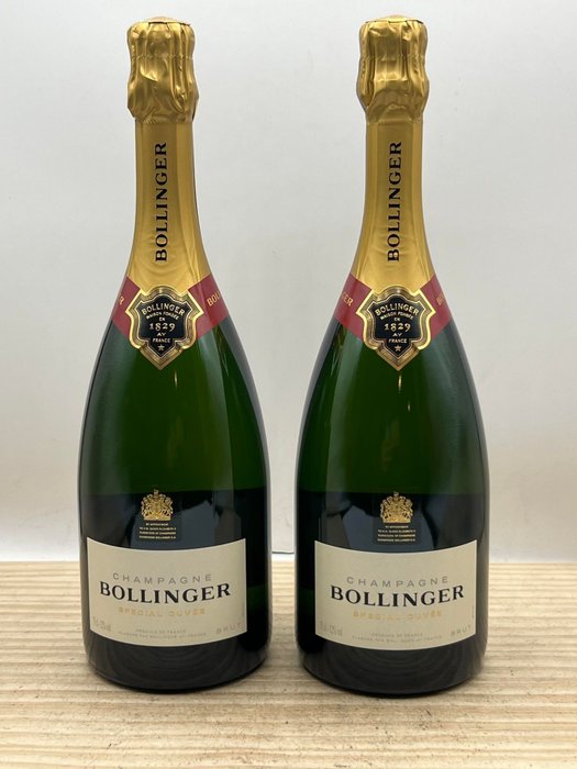 Bollinger, Special Cuvée - Champagne Brut - 2 Flasker (0,75 L)