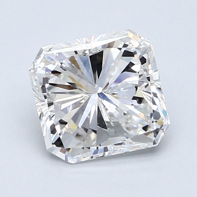 1 pcs Diamant  (Natur)  - 2.01 ct - Radiant - E - VS1 - Gemological Institute of America (GIA)