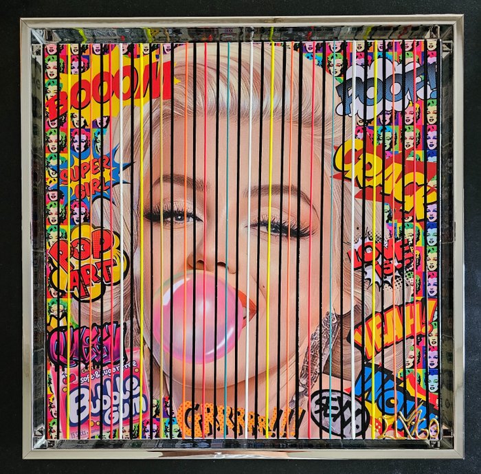 Elmago - Pop bubble iconic marilyn codebarre (large)No reserve