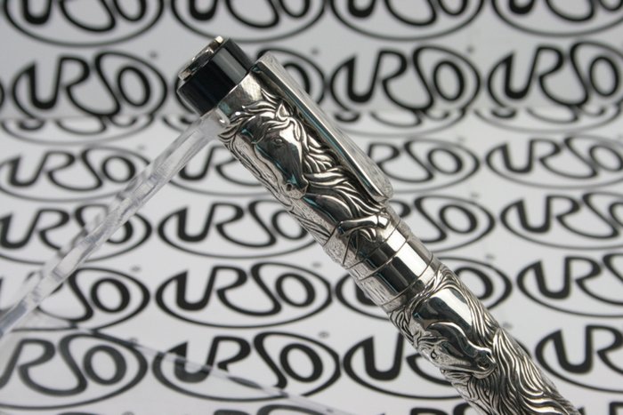 Urso - Roller Horse in argento 925  incisa in edizione limitata - Rollerpen