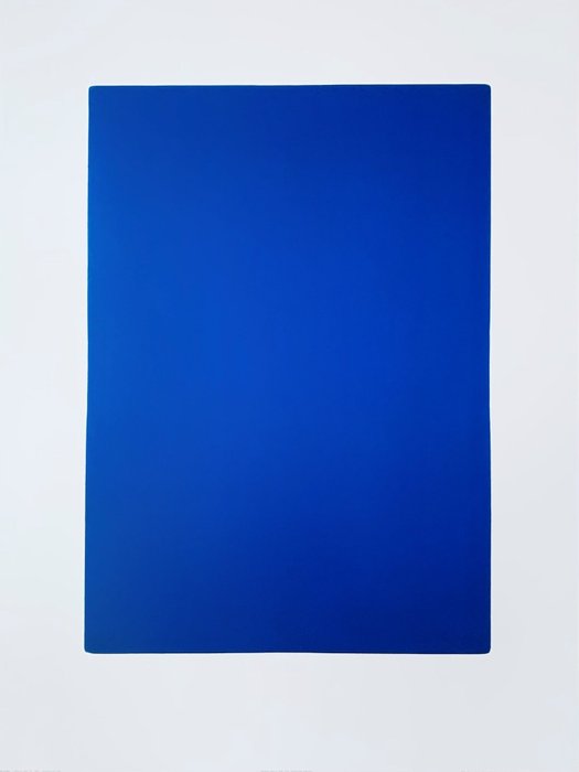 Yves Klein (1928-1962) After - Monochrom bleu blue, California, IKB 73, 1961