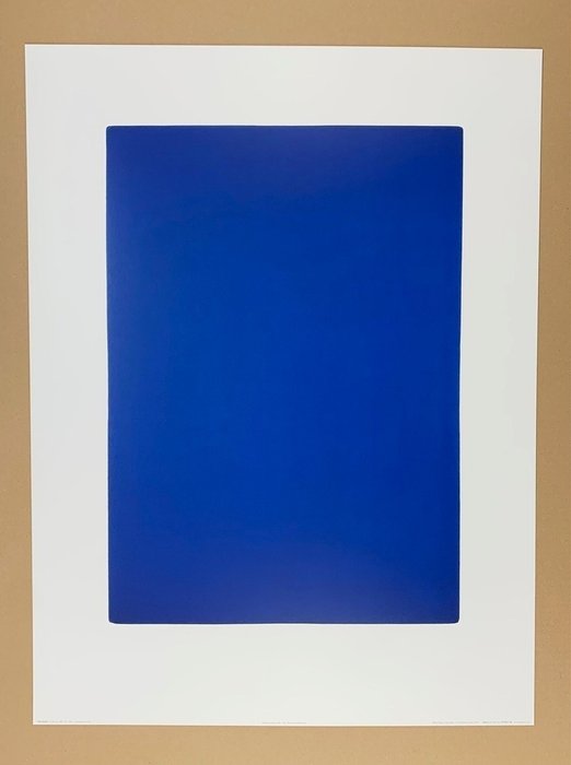 Yves Klein (1928-1962) After - Monochrom bleu blue, California, IKB 73, 1961