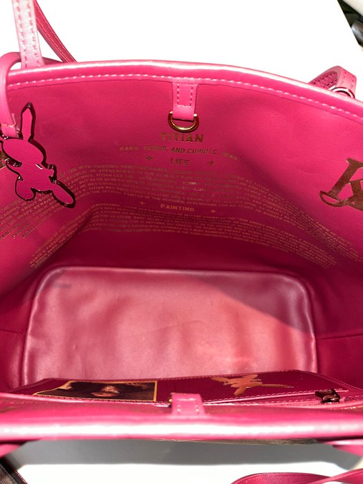 Louis Vuitton - Neverfull limited edition Masters Jeff Koons Titan "Cupido" - Håndtaske