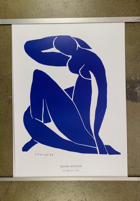 Henri Matisse (1869-1954) - Nu bleu II, 1952 - Artprint - 100 x 70 cm