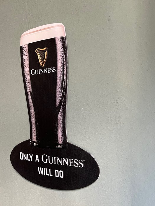 Guinness - Reklameplakat - Metal