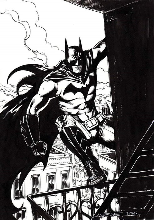 Aneke - 1 Original drawing - Batman - 2016