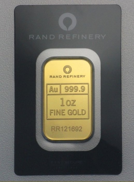 1 Troy Ounce - Guld - Rand Refiner - Elefanten