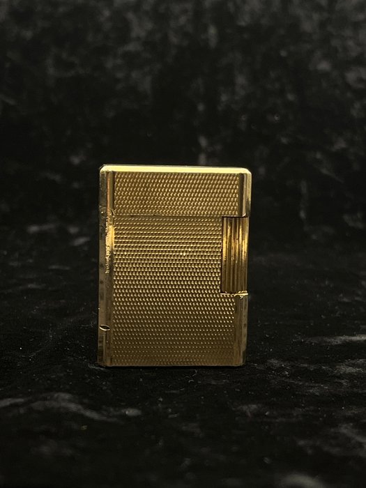 S.T. Dupont - Rare Vintage Small Ligne 1 - Lighter - Forgyldt