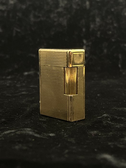 S.T. Dupont - Rare Vintage Small Ligne 1 - Lighter - Forgyldt