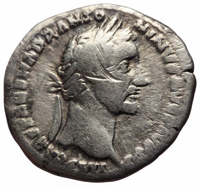 Romarriket. Antoninus Pius (138-161.. Denarius  (Ingen mindstepris)