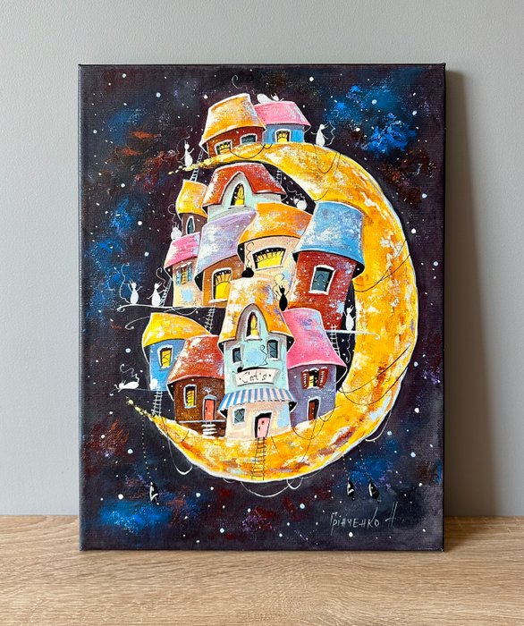 Nataly Grinchenko (XX) - City on Moon