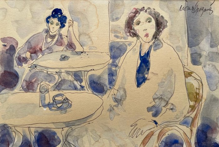 Josep Maria Morato Aragones (1923-2006) - Escena en Café 2