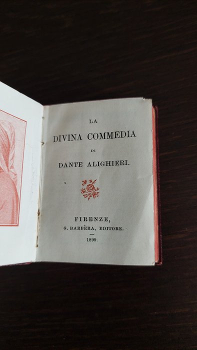 Dante Alighieri - La Divina Commedia - 1899