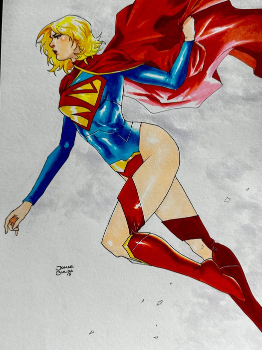 Jomar Bulda - 1 Original drawing - Supergirl