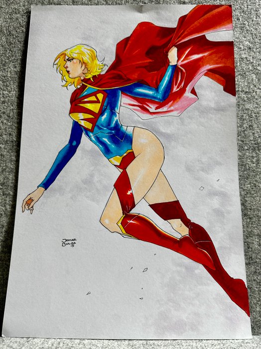 Jomar Bulda - 1 Original drawing - Supergirl