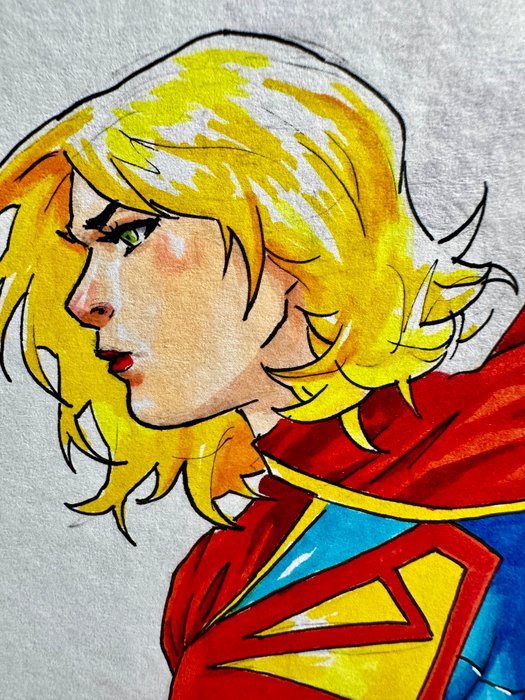 Jomar Bulda - 1 Original drawing - Supergirl