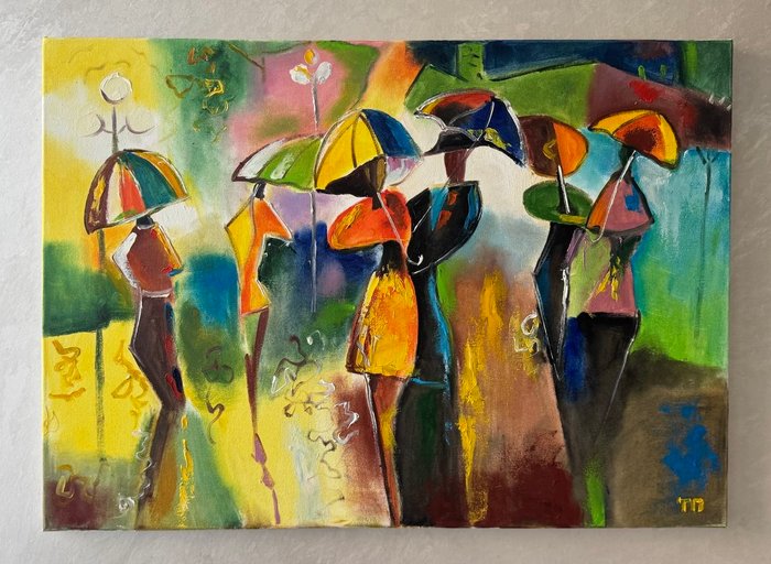 Petrus Tanya (1969) - Umbrella walk