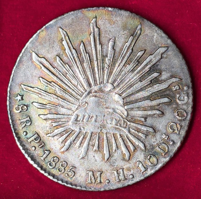 Mexico 8 Reales 1885 Pi MH  (Ingen mindstepris)