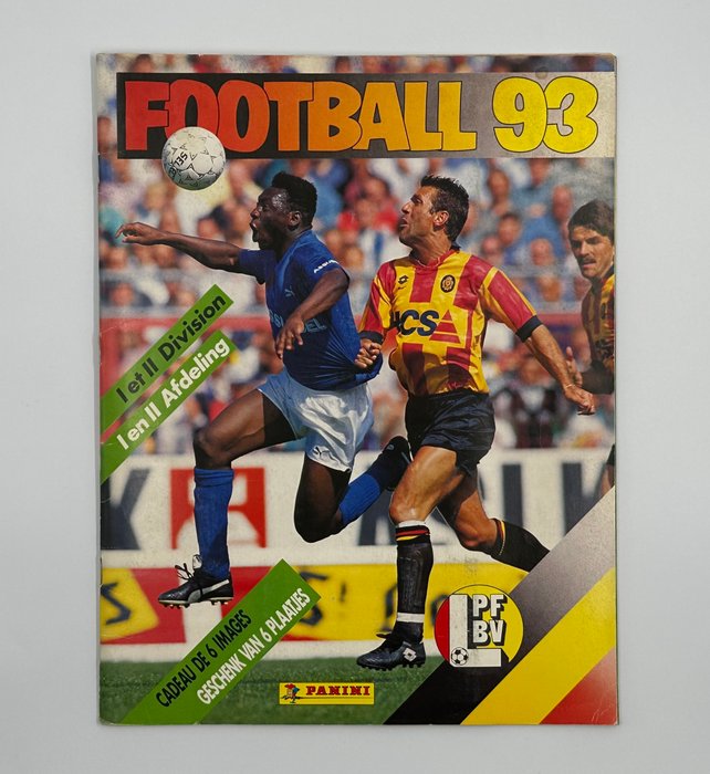 Panini - Football 93 Belgium - 1 Complete Album