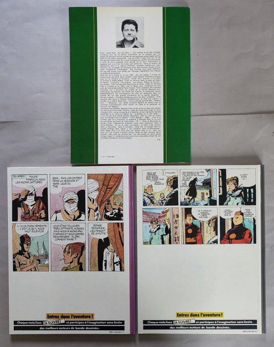 Hugo Pratt - La Macumba du gringo + Corto Maltese, la jeunesse + Conversation mondaine à Moululhe - 2x C + B - 3 Albums - Første udgave - 1978/1984