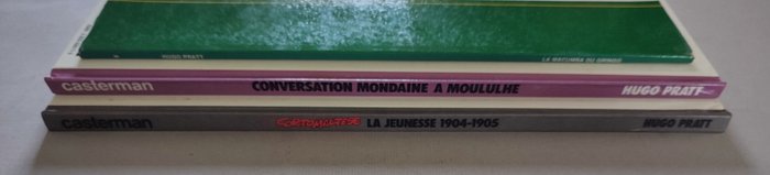 Hugo Pratt - La Macumba du gringo + Corto Maltese, la jeunesse + Conversation mondaine à Moululhe - 2x C + B - 3 Albums - Første udgave - 1978/1984