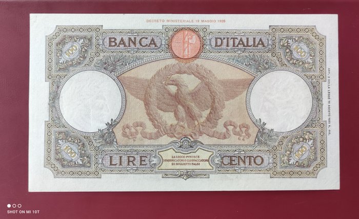 Italien. - 100 Lire 20/02/1941 - Gigante BI 19/27; Pick 55  (Ingen mindstepris)