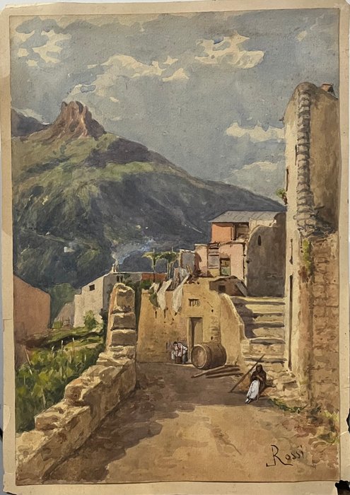 Luigi Rossi (1853-1923) - Paesaggio