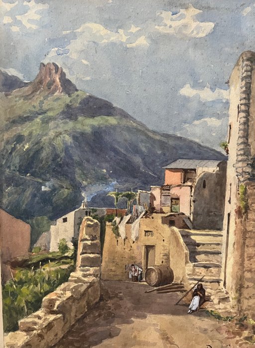 Luigi Rossi (1853-1923) - Paesaggio