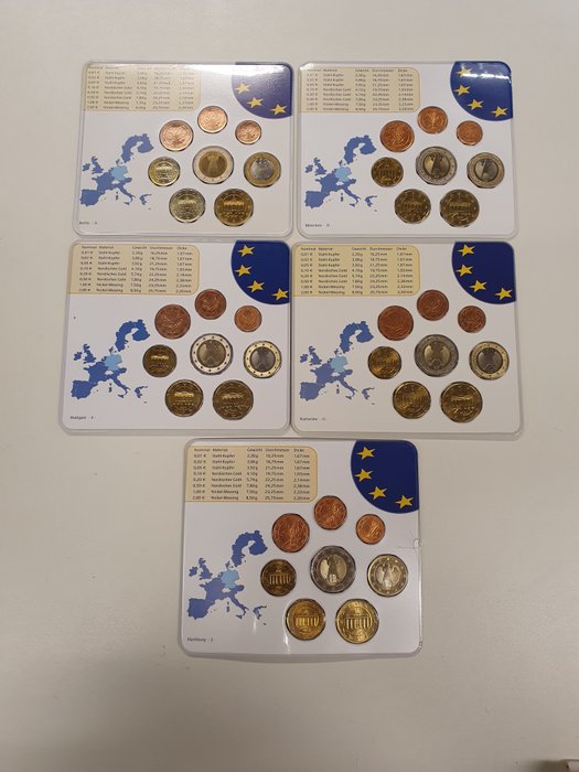 Europa. Year Set (FDC) 1999/2008 (19 sets)