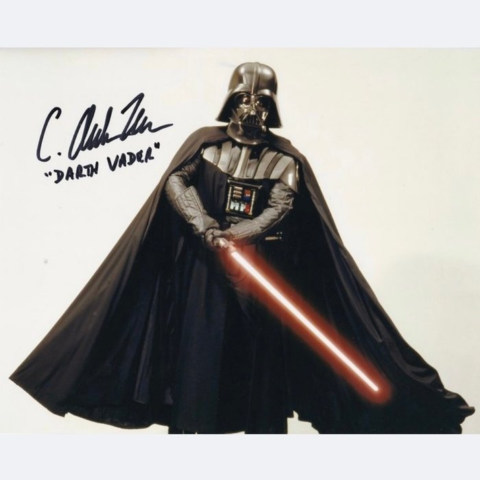 Star Wars Episode V: The Empire Strikes Back - Signed by C Andrew Nelson (Darth Vader)