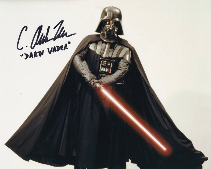 Star Wars Episode V: The Empire Strikes Back - Signed by C Andrew Nelson (Darth Vader)