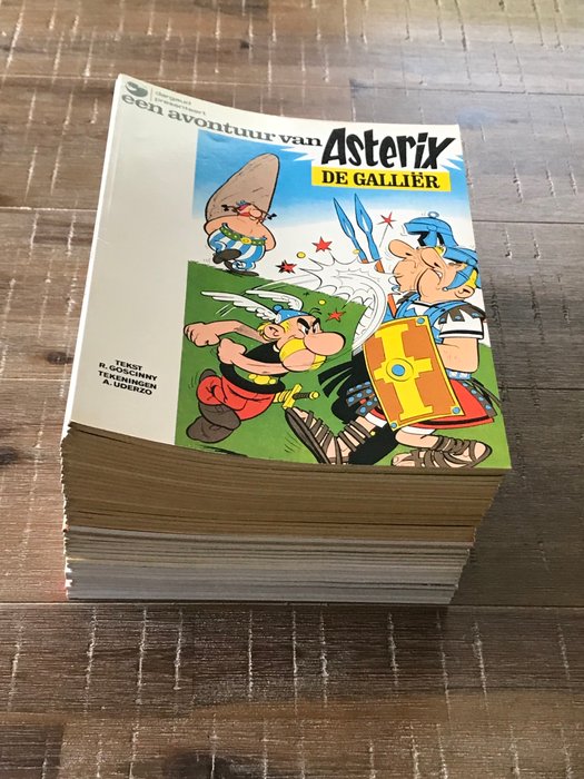 Asterix - 1 t/m 40 - 40 Album - Første udgave/genoptryk - 1980/2023