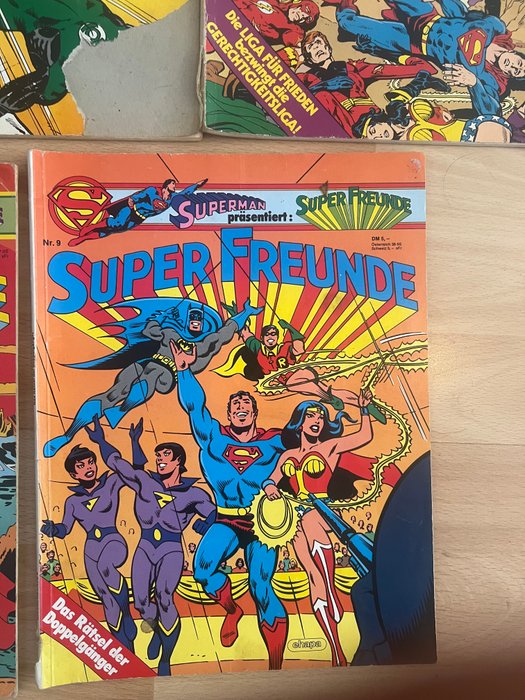 Superman - 18 diverse Ausgaben - 18 Comic - Første udgave